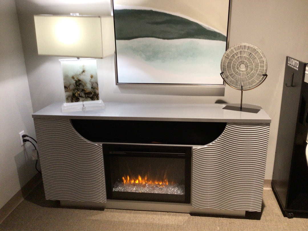 Smart Ethan TV Console + fireplace