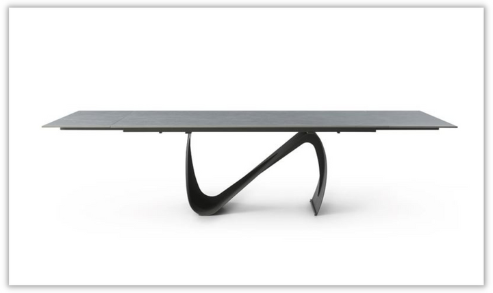 European Ceramic Top Marble Design Extention Dining Table