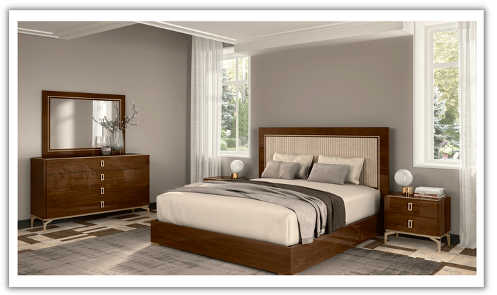 Eva Upholstered Bedroom Set