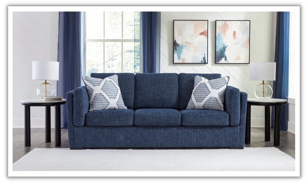 Evansley 3-Seater Sofa With 2 Pillows-Leahyco