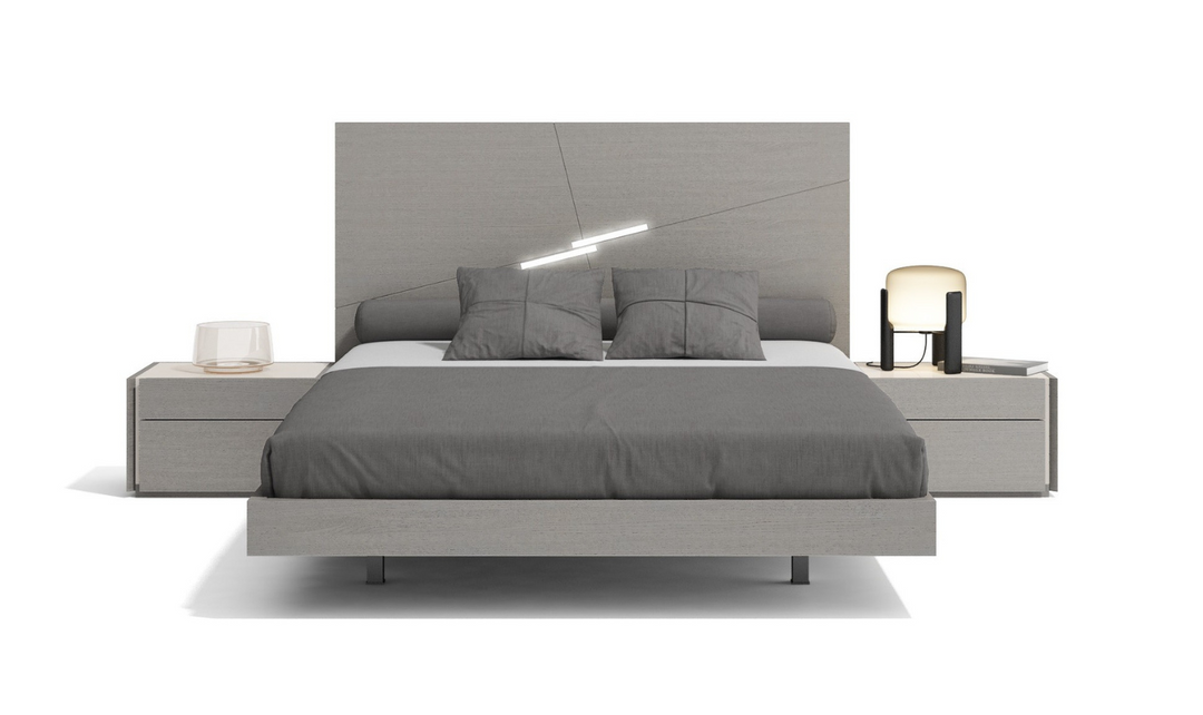 Faro Premium Bedroom Set in Led Headboard