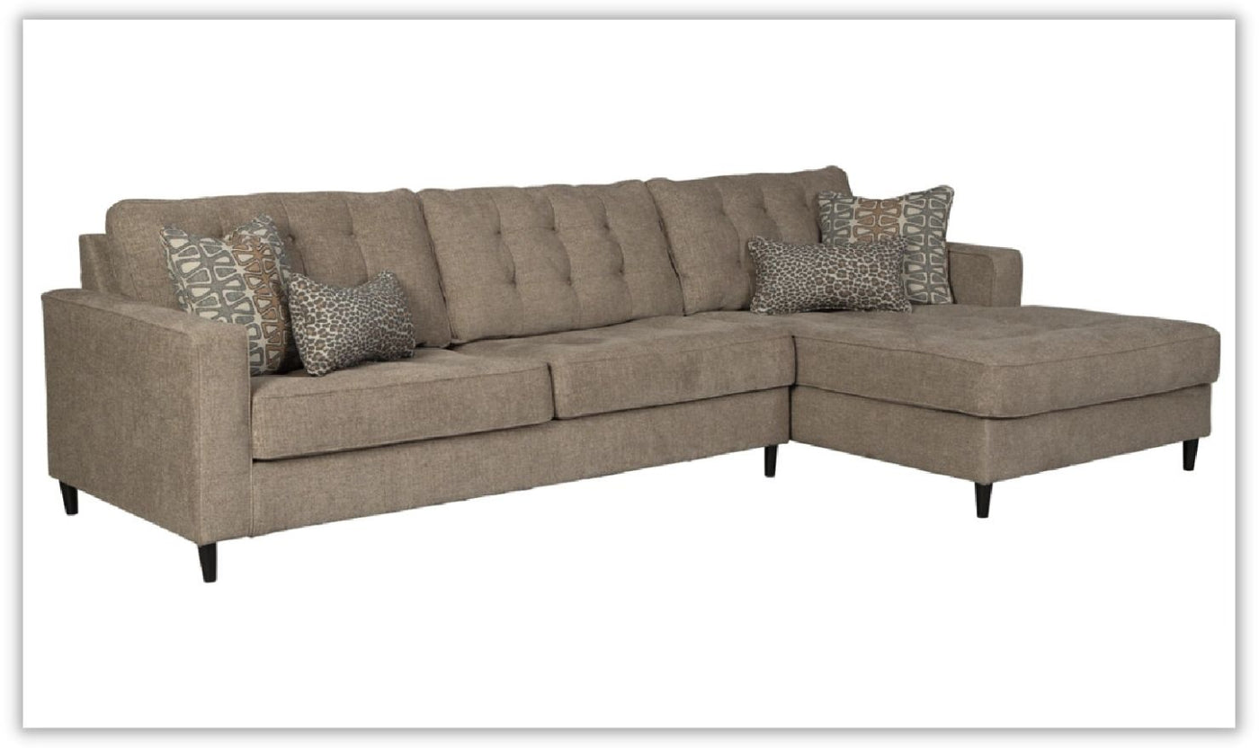 Flintshire Sectional Sofa Chaise in Fabric