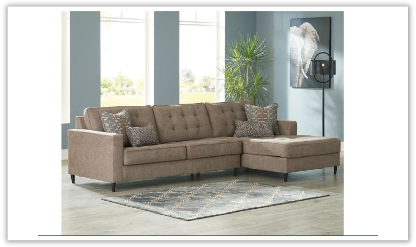 Flintshire Sectional Sofa Chaise in Fabric