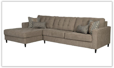 Flintshire Sectional Sofa Chaise in Fabric