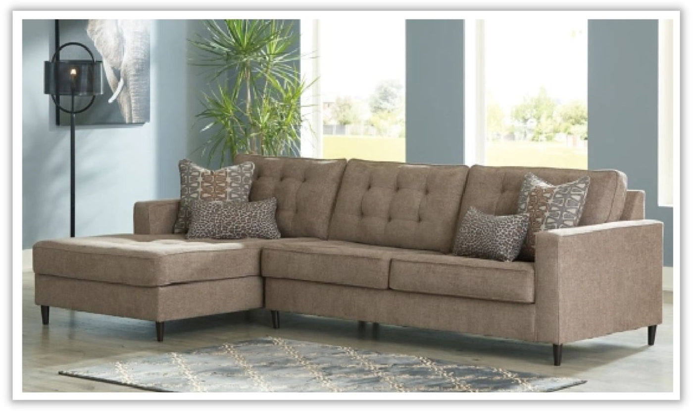 Flintshire Sectional Sofa Chaise in Fabric