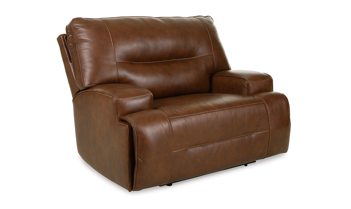 Modern Heritage Francesca Auburn Leather Power Recliner Chair