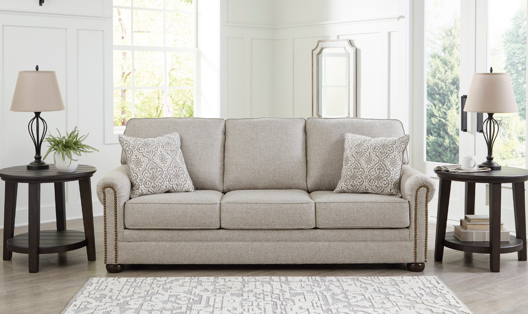 Gaelon 3 Seater Queen Sofa Sleeper In Dune-Leahyco