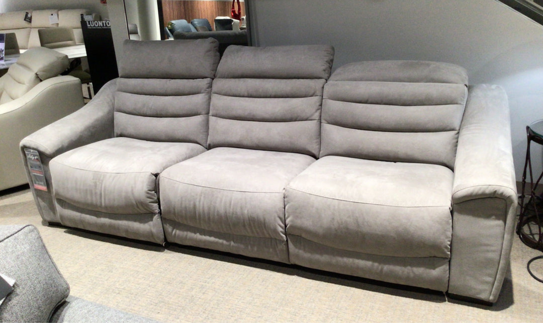 Gaucho fabric reclining sofa - Leahyco