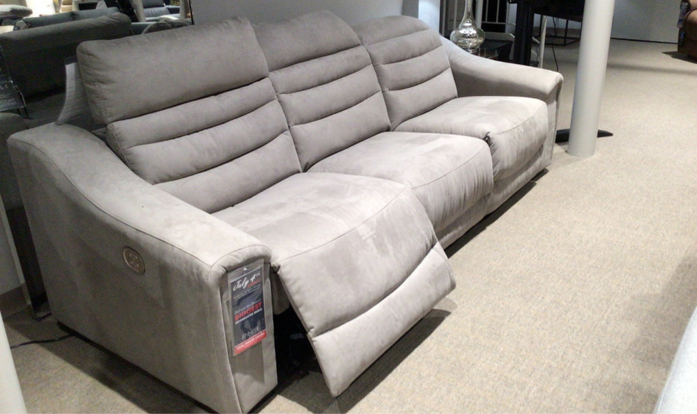 Gaucho fabric reclining sofa - Leahyco