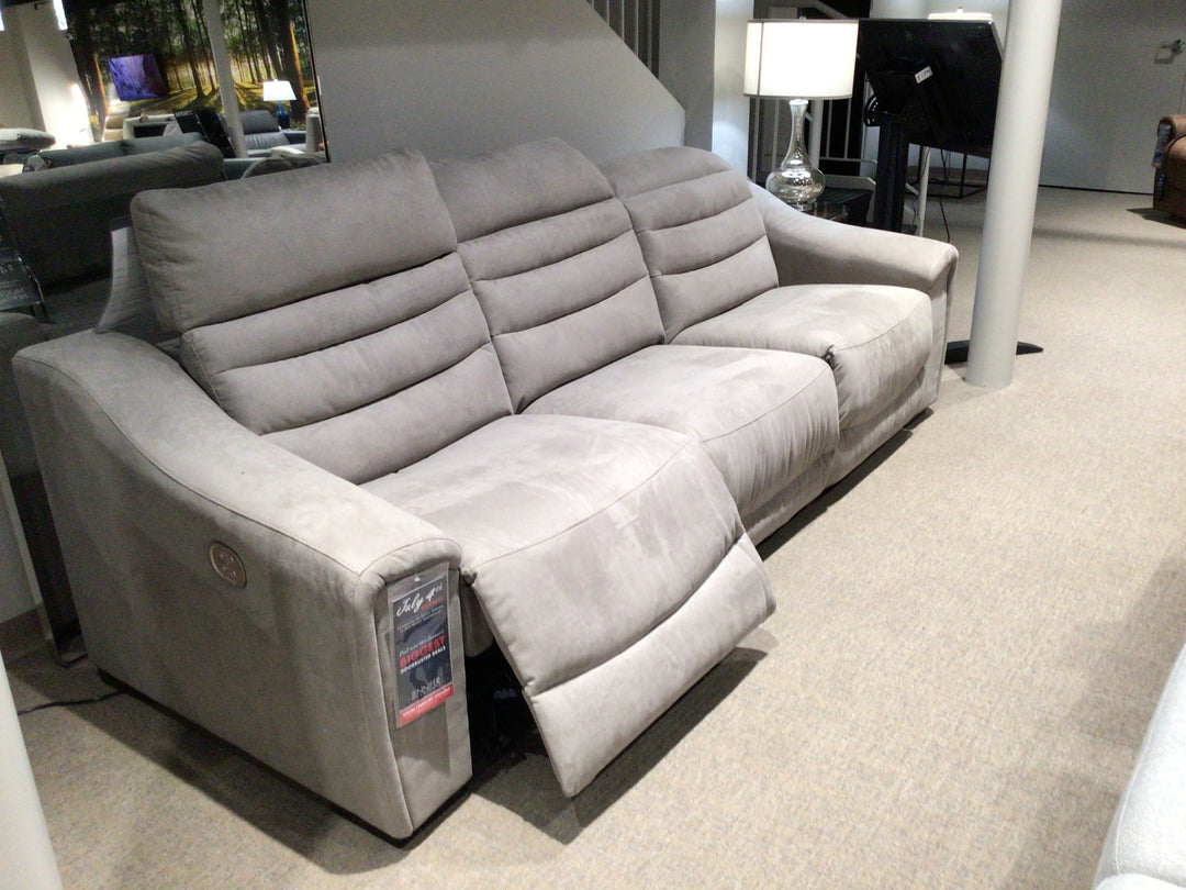 Gaucho fabric reclining sofa