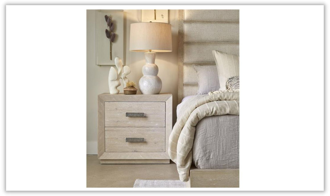 Grand White Bedroom Set with Storage in Shiny Finish