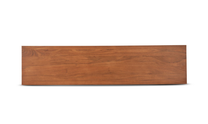 HTD Chesapeake Brown Rectangular Bench in Nutmeg Finish-Leahyco