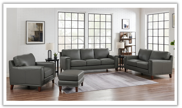 Hayward Leather Living Room Set