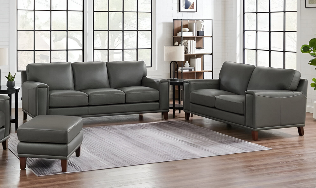 Hayward Leather Living Room Set