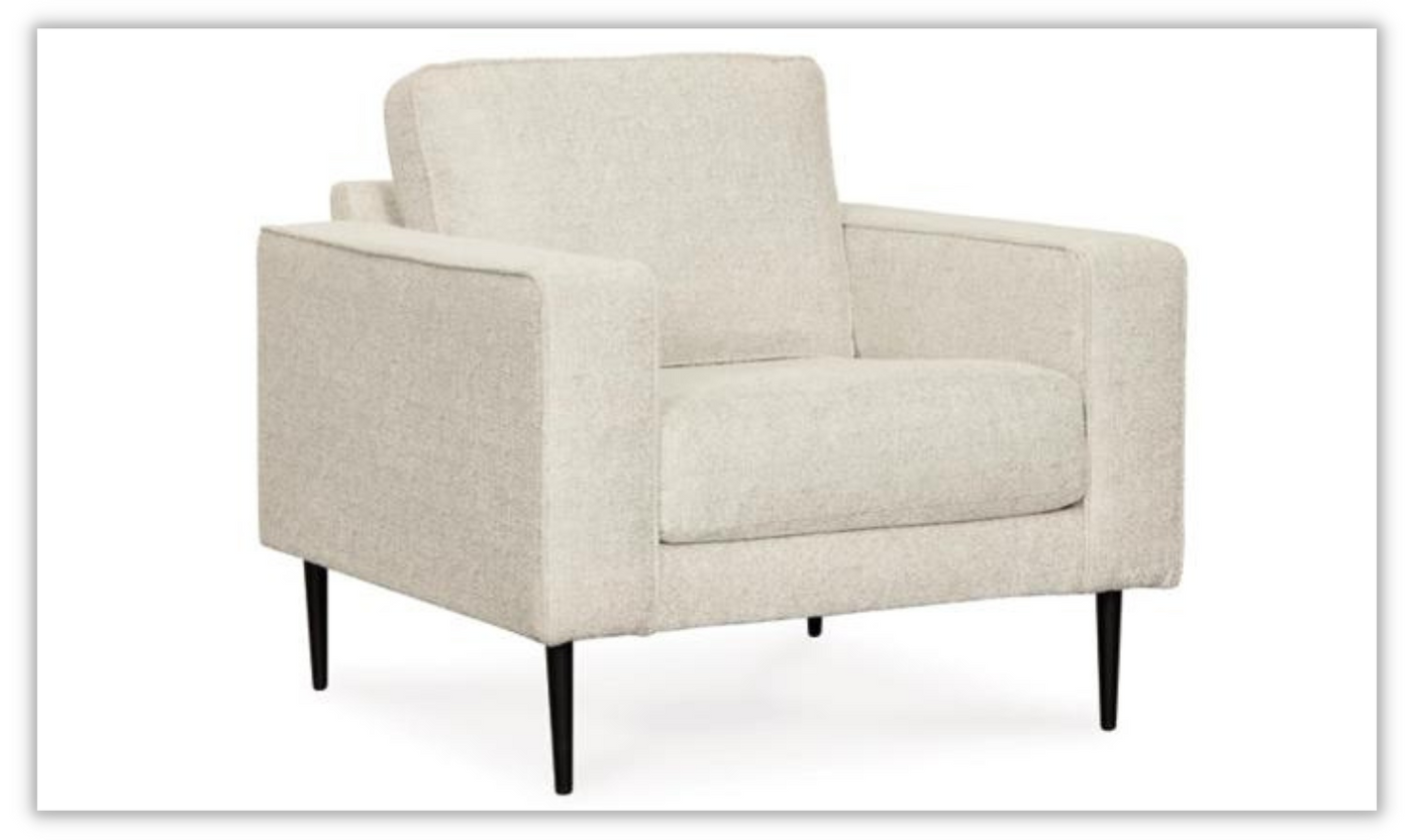 Hazela Fabric Upholstered Chair with Track Arms