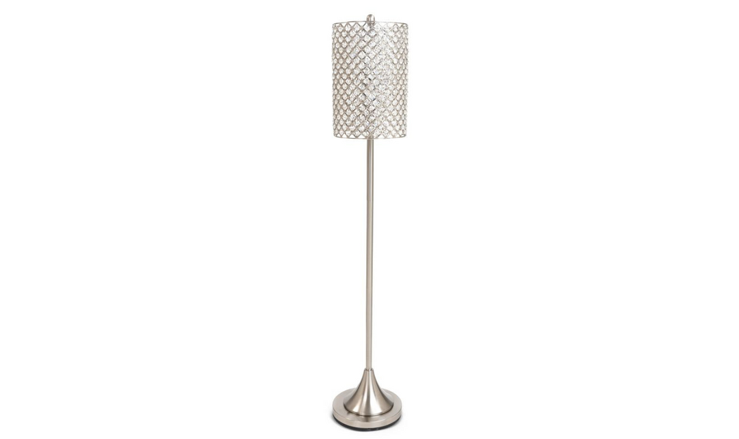 Heather 62" Bling Metal Floor Lamp (1pk)