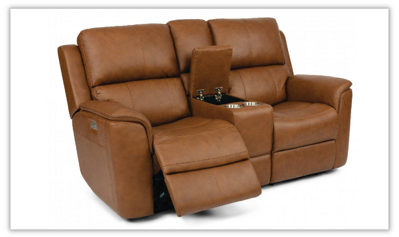 Henry Power Reclining and Headrests Loveseat