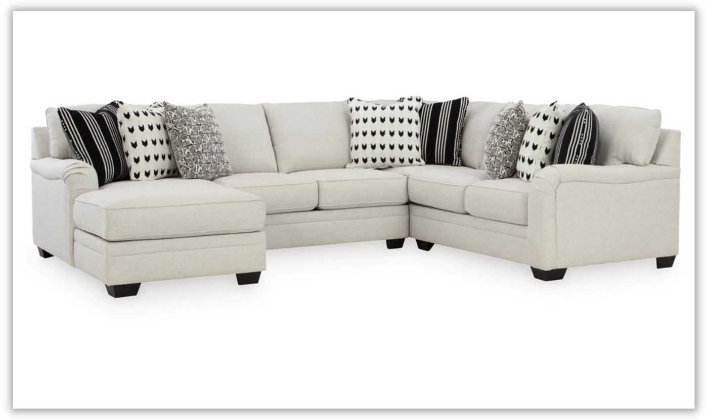 Huntsworth Sectional Sofa With Chaise In Gray