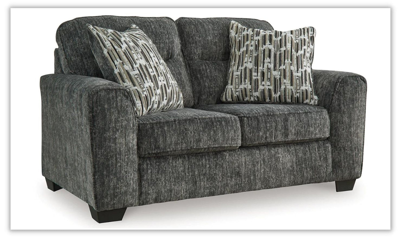 Lonoke Stationary Fabric Loveseat