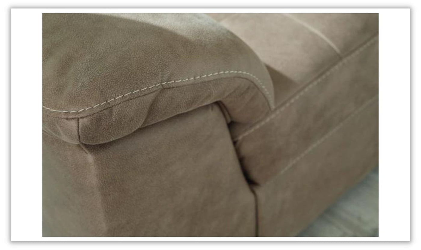 Maderla Leather Loveseat