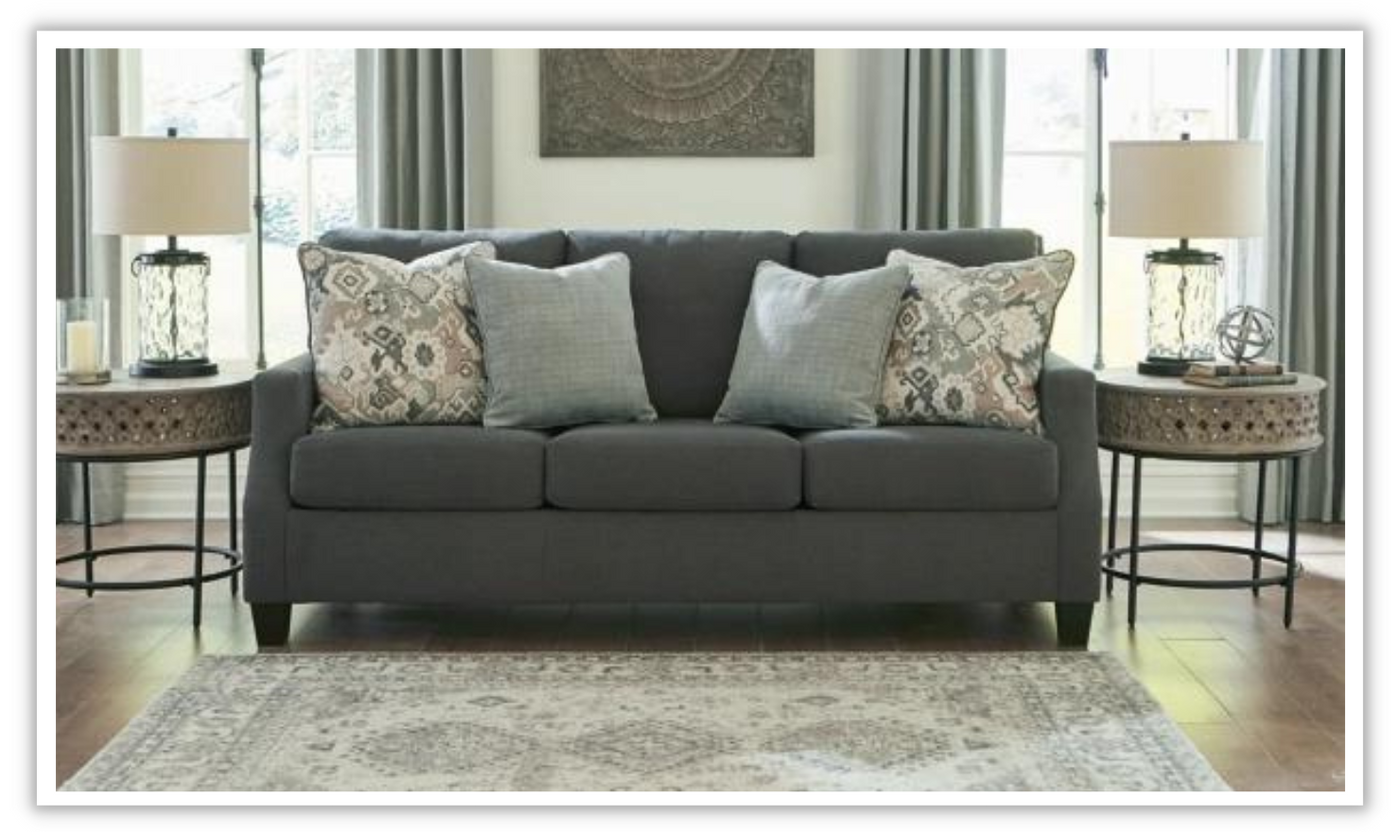 Bayonne Sofa in Charcoal