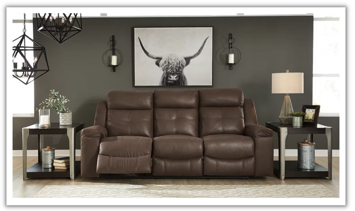 Modern Heritage Jesolo 3-Seater Dual-Sided Leather Reclining Sofa