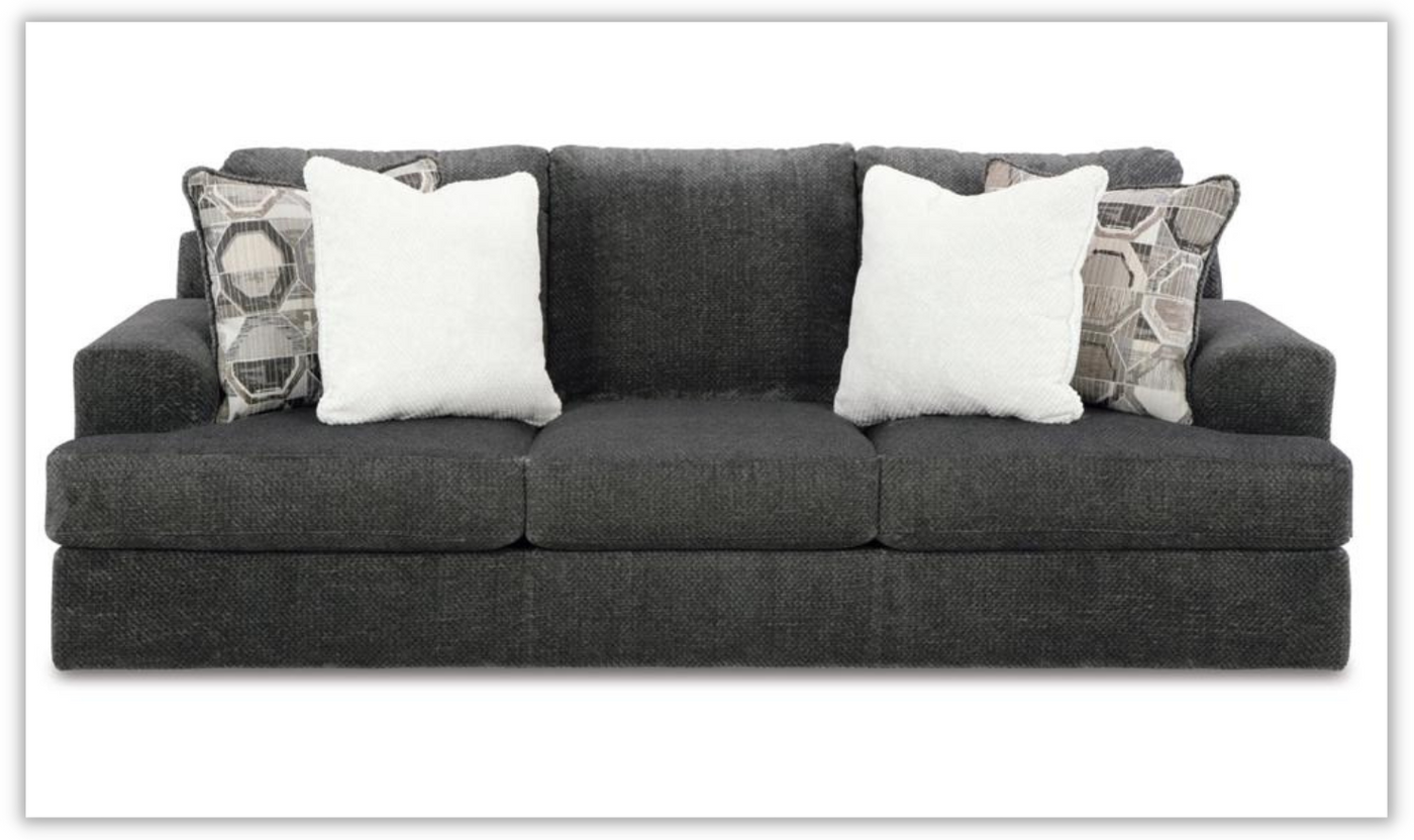 Karinne 3 Seater Fabric Sofa 