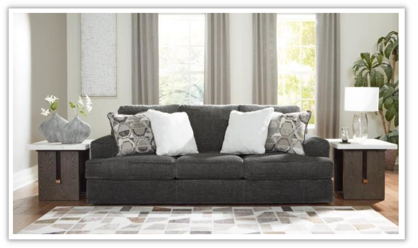 Karinne 3 Seater Fabric Sofa 