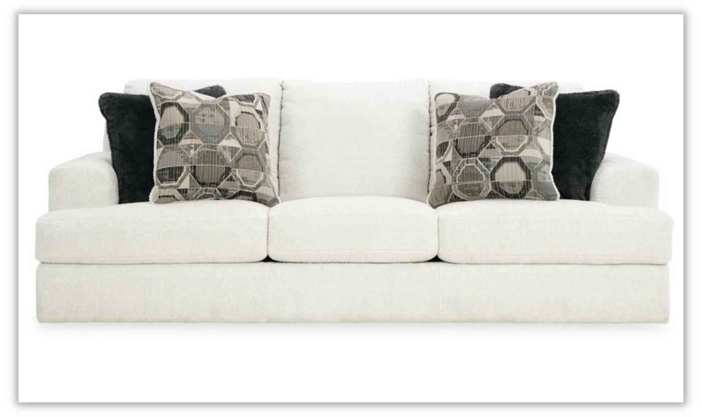 Karinne 3 Seater Fabric Sofa 