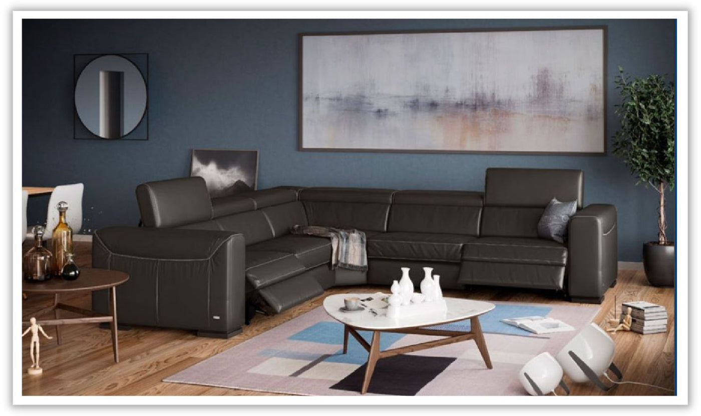 Forza Sectional in Leather