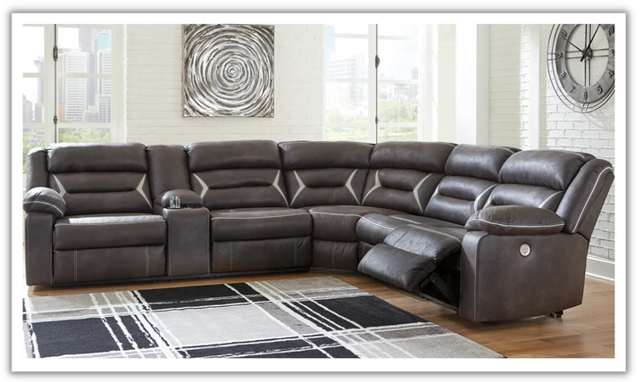 Kincord 4-Piece Power Reclining Sectional