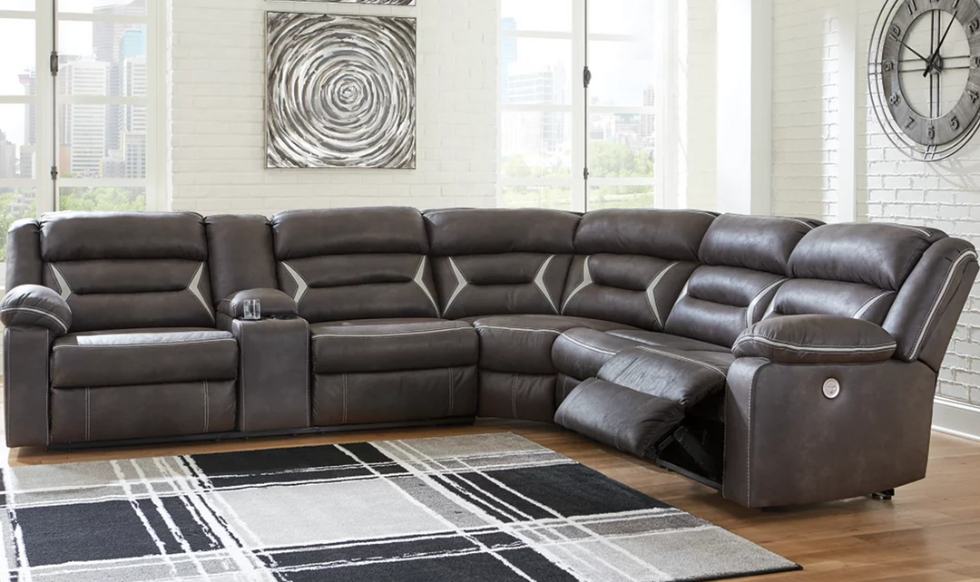 Kincord 4-Piece Power Reclining Sectional