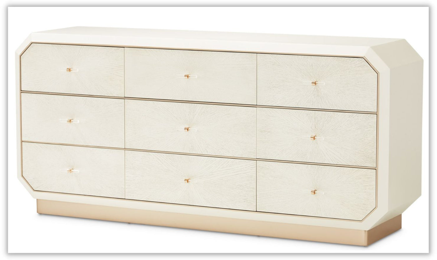 La Rachelle Dresser in Medium Champagne