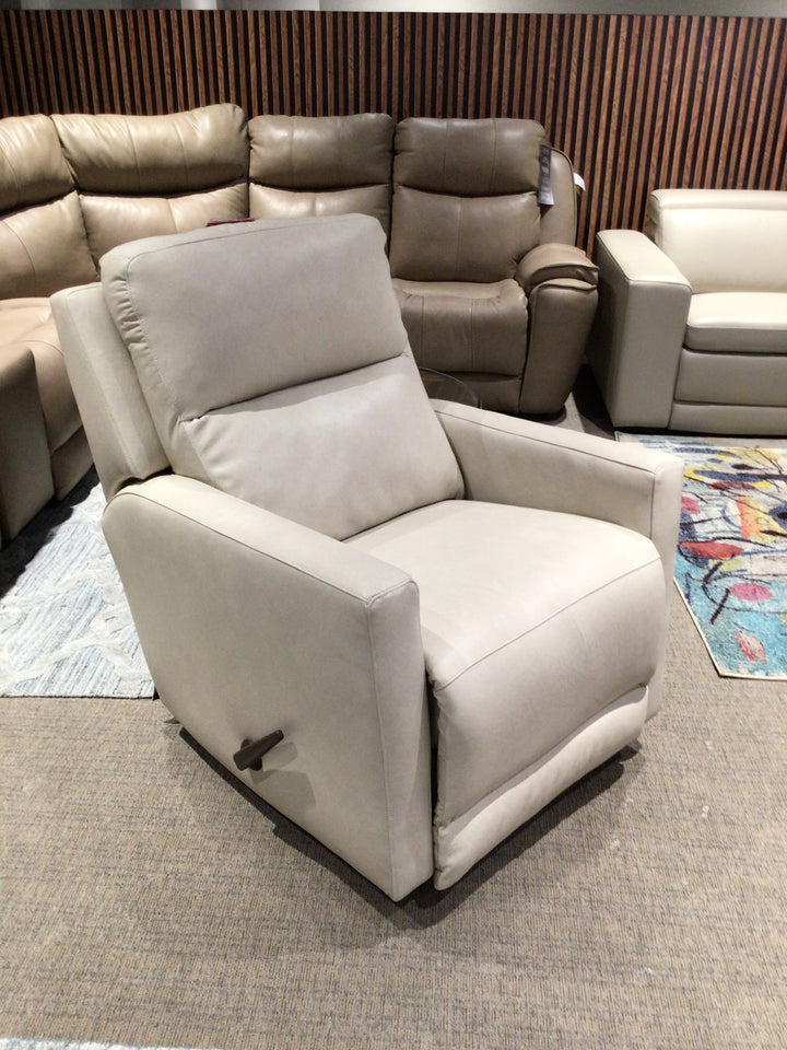 South Hampton manual leather recliner