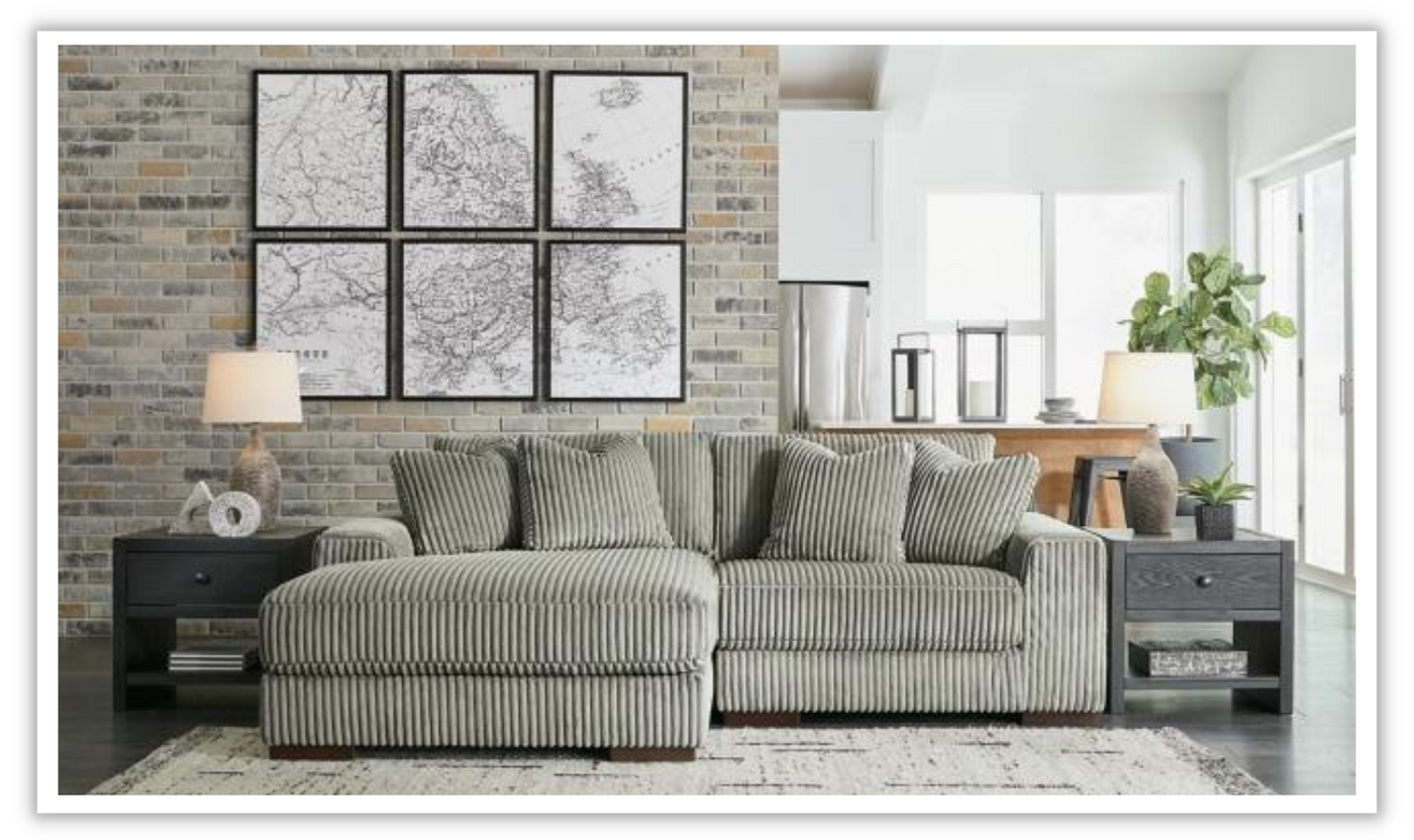 Modern Heritage Lindyn 2 Pieces Sectional