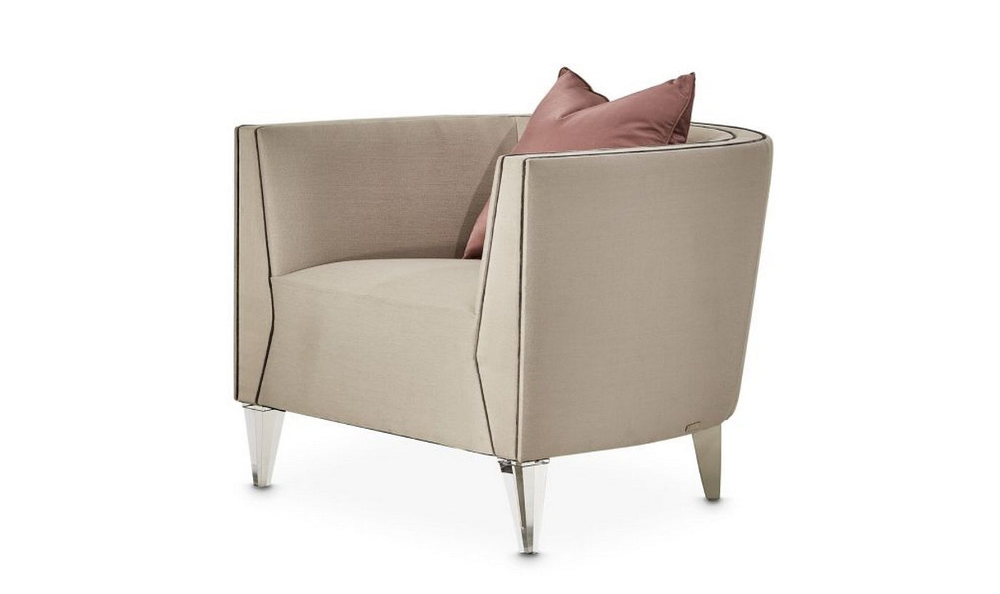 Linea Matching Chair Metallic SilverMist