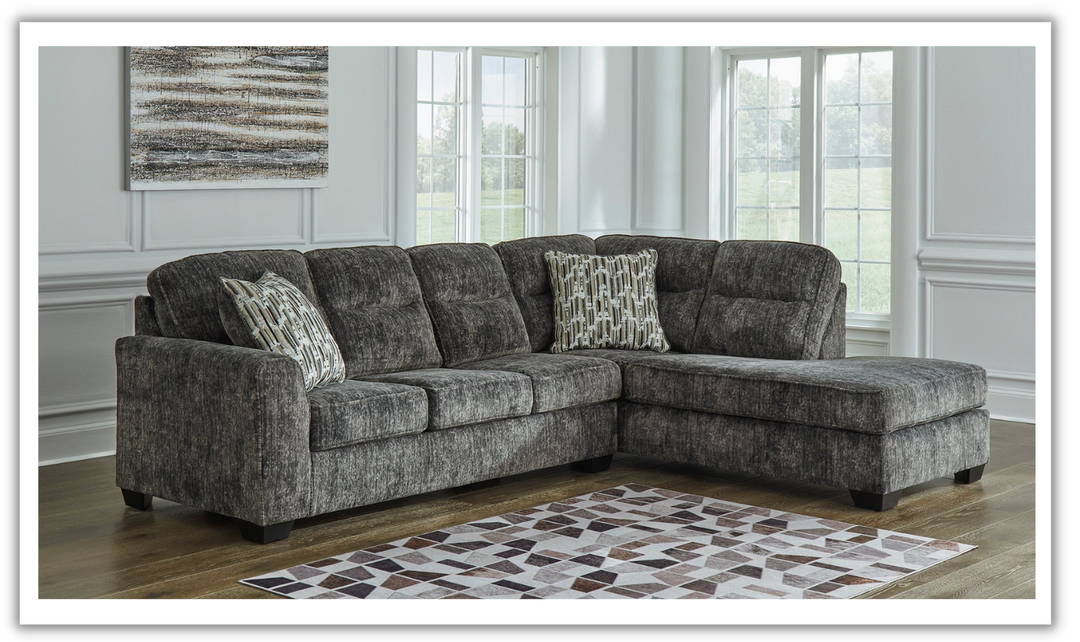 Lonoke 2-Piece L-Shaped Sectional with Chaise- Leahyco furniture