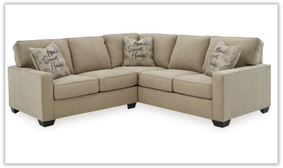 Lucina Sectional Sofa in Fabric