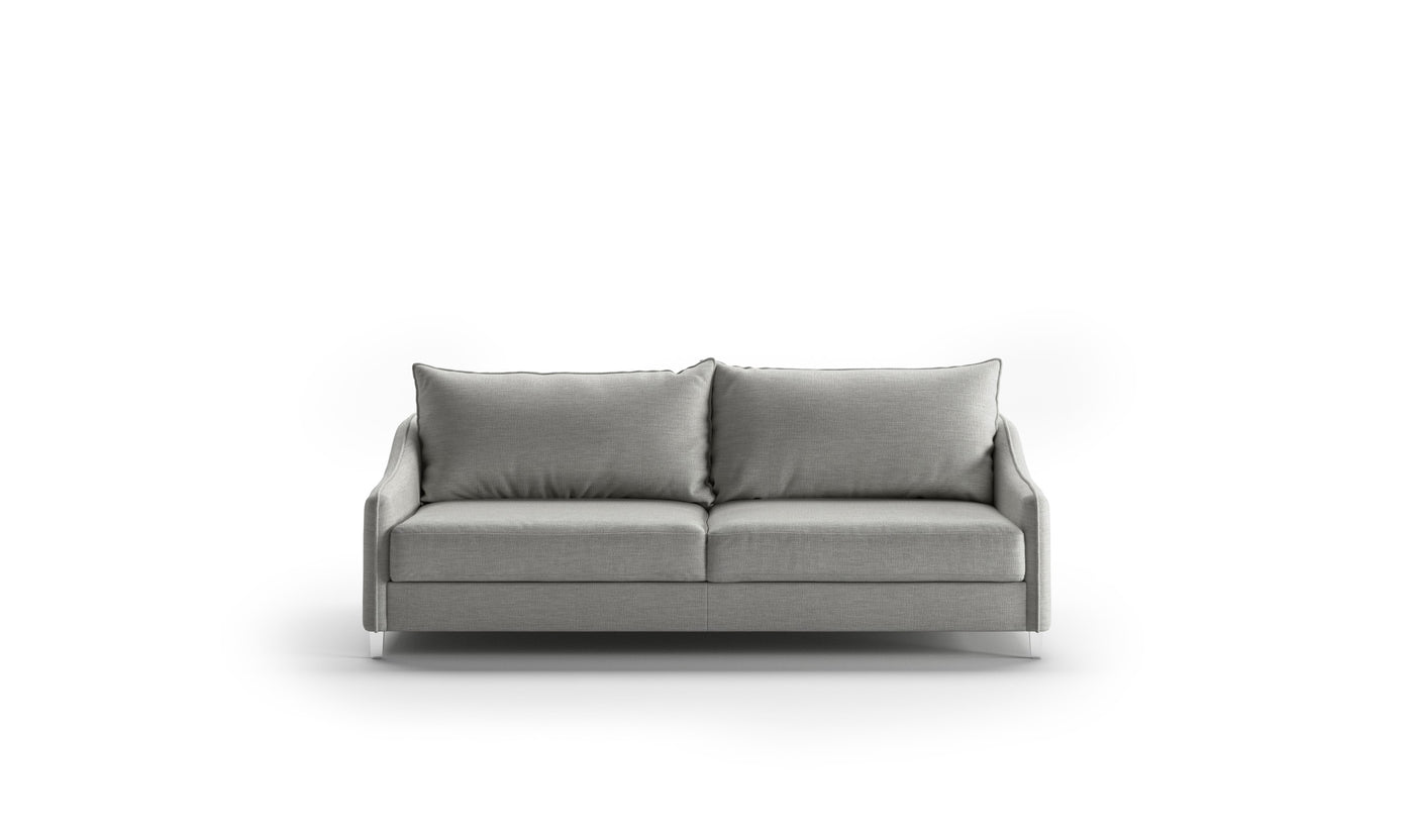 Luonto Ethos Dual Motion Fabric Sleeper Sofa with Foam Mattress