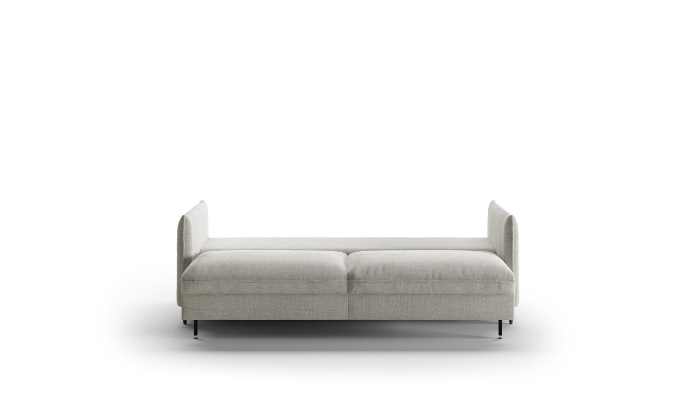 Luonto Flipper Fabric Sleeper Sofa with Storage & Triple Chaise