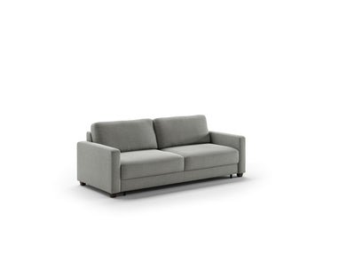 Luonto Hampton Stone Fabric Sofa Sleeper with Foam Mattress