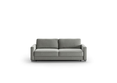 Luonto Hampton Stone Fabric Sofa Sleeper with Foam Mattress