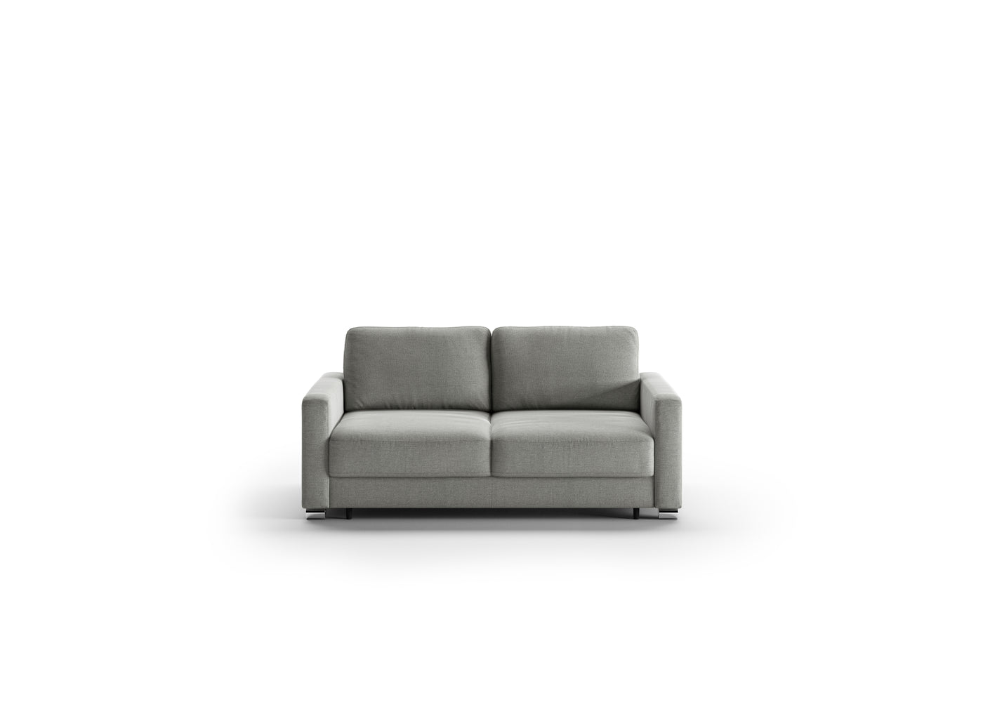 Luonto Hampton Stone Fabric Sofa Sleeper with Foam Mattress