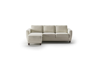 Luonto Flex Fabric Full XL Sleeper Sectional with Reversible Chaise