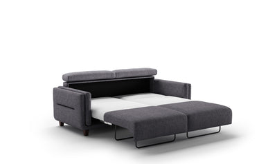 Luonto Paris Carbon Fabric Sleeper Sofa with Nest Function