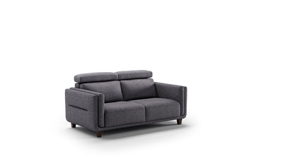 Luonto Paris Carbon Fabric Sleeper Sofa with Nest Function