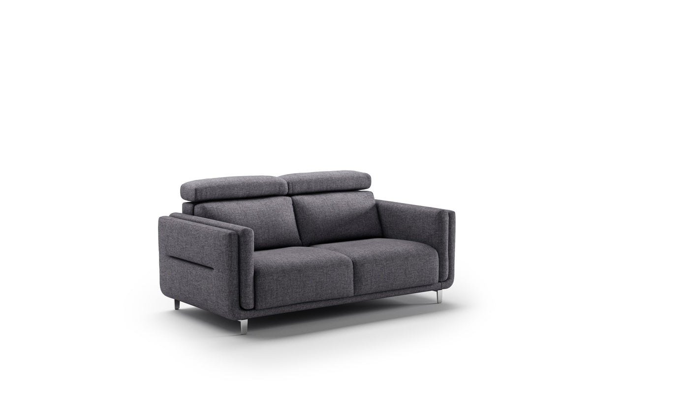 Luonto Paris Carbon Fabric Sleeper Sofa with Nest Function