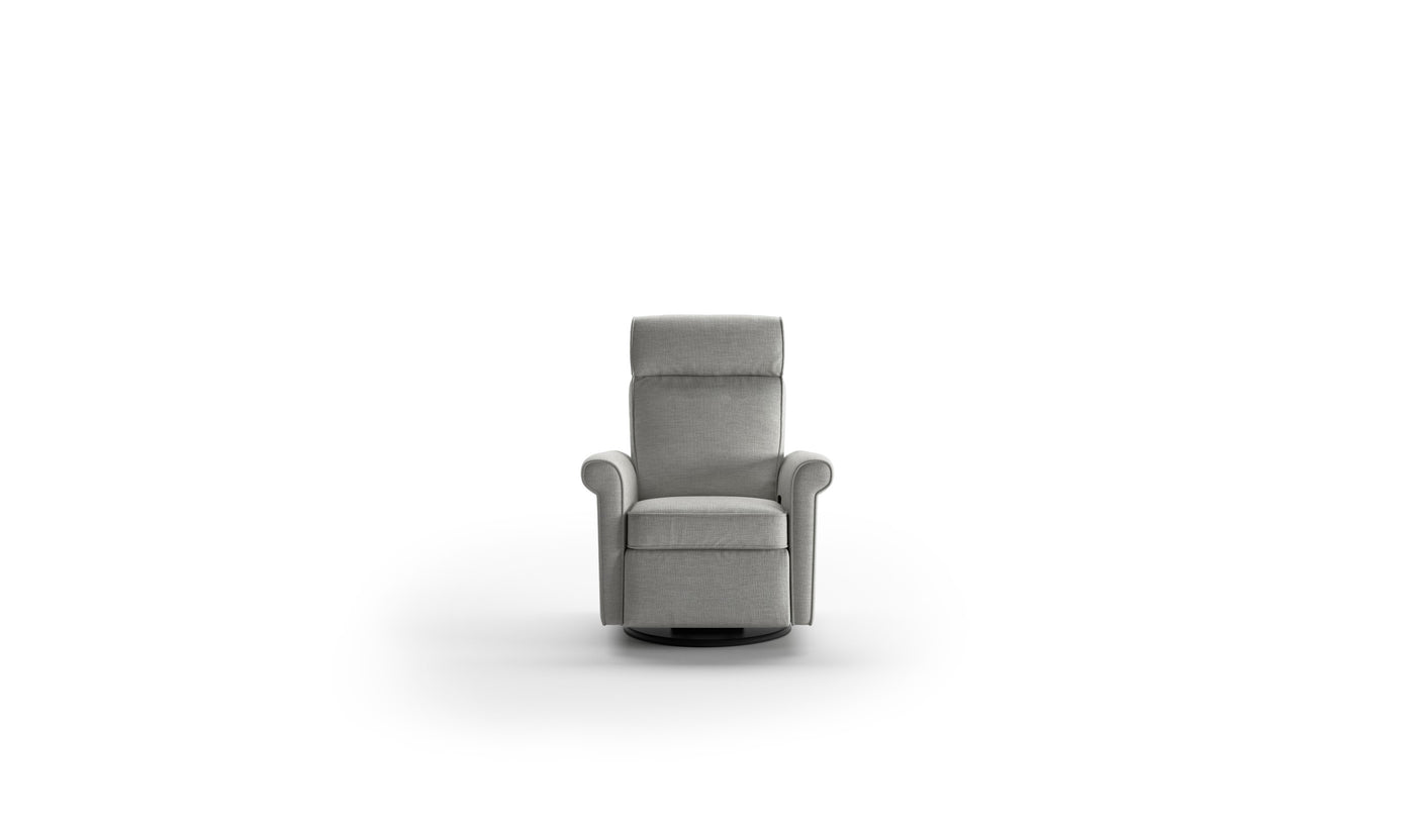 Luonto Rolled Arm Recliner Chair with Adjustable Headrest