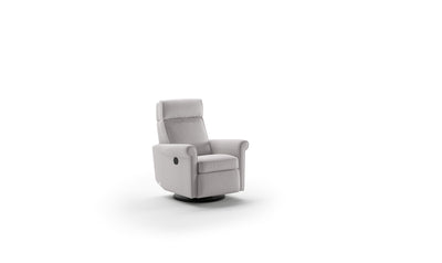 Luonto Rolled Arm Recliner Chair with Adjustable Headrest