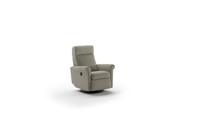 Luonto Rolled Arm Recliner Chair with Adjustable Headrest